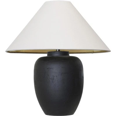 Harp and Finial HFL333122DS Sabian Table Lamp Matte Black - Image 1 of 4
