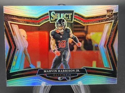 Marvin Harrison Jr. 2024 Panini Select Field Level Silver Rookie Foto 1 de 2