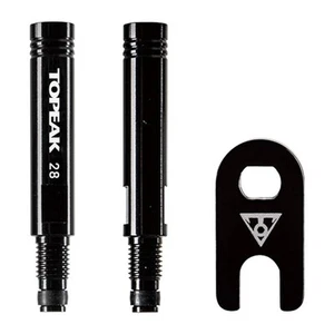 Topeak Two Piece Presta Valve Extender 28mm Black - Picture 1 of 2