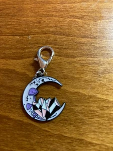 Crystal Moon Bag Charm  - NEW - Pagan / Wiccan - Picture 1 of 1