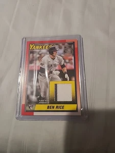 Tarjeta reliquia Topps serie actualización 2025 Ben Rice RC 1990 Topps Yankees #90RU-BR - Imagen 1 de 5