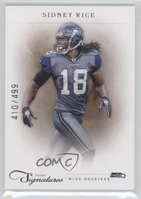 2011 Panini Prime Signatures /499 Sidney Rice #157 - Image 1 of 2
