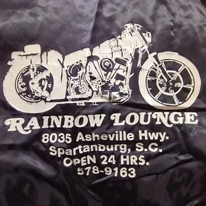 Chaqueta Cardinal Harley-Davidson Spartanburg SC Staff Vintage Años 80 Rainbow Lounge  - Imagen 1 de 24