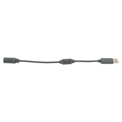 Cavo di collegamento adattatore staccabile USB controller cablato per XBOX360 grigio - Immagine 1 di 4