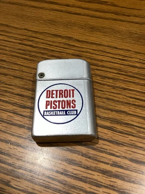Vintage Storm Master Detroit Pistons Pocket Lighter - Image 1 of 4