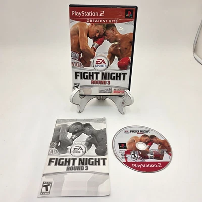 Fight Night Round 3 (PlayStation 2 PS2 2006) CIB Completo con Manual y Probado Foto 1 de 4