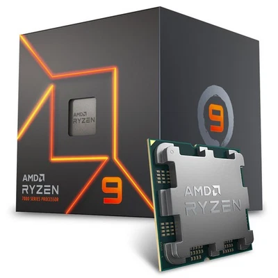 AMD Ryzen 9 7900 AMD Ryzen™ 9 Socket AM5 5 nm Scatola AMD 100-100000590BOX - Immagine 1 di 4