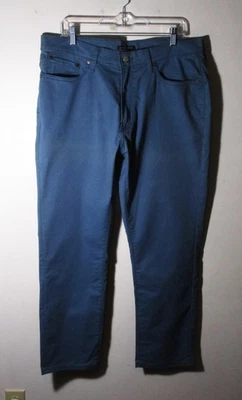 LUCKY BRAND Blue "Straight" Chino Pants Men's Size 36X30 - Image 1 of 4