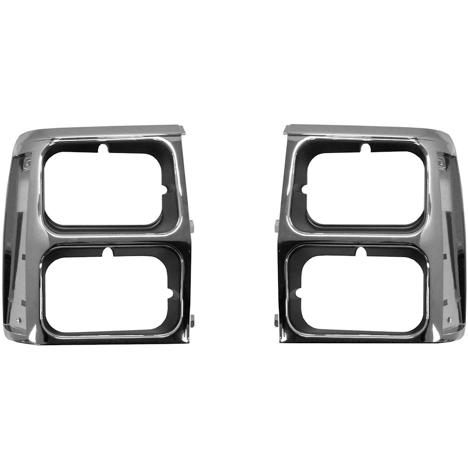 SET-55008046 Set of 2 Headlight Bezels Lamps  Driver & Passenger Side Pair - Изображение 1 из 4