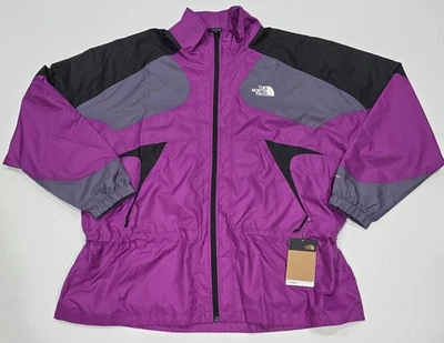 Nueva con etiqueta Chaqueta cortavientos para mujer The North Face pizarra púrpura X nueva con etiquetas talla: XXL Foto 1 de 4