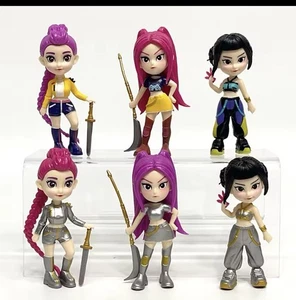 6 Stück K-Pop Demon Hunter Figuren ohne Boxen - Bild 1 von 3