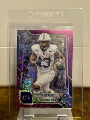 Bowman Chrome U Kaytron Allen #70 2025 brillo fucsia/225 Penn State Foto 1 de 2