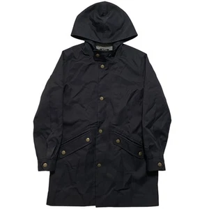A.P.C. Rue Madame Paris Dark Navy Blue Hooded Parka Size L - Picture 1 of 4