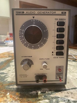 Tenma Audio Generator Model 72-455 Frequency Range Selector - Image 1 of 4