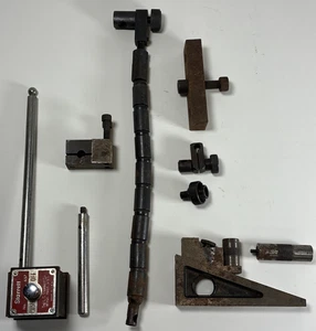 Starret FOR PARTS Lot - 657 Flex-O-Post Magnetic Base 246 Planer & Shaper Gage - Picture 1 of 11