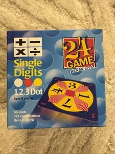 24 Game 96-card deck: Single Digits Math Card Game - Picture 1 of 2