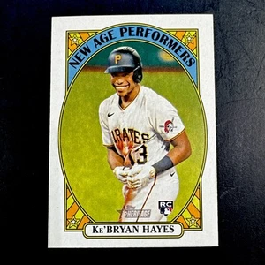 2021 TOPPS HERITAGE KE’BRYAN HAYES RC #NAP-17 New Age Performers PIRATES - Imagen 1 de 7