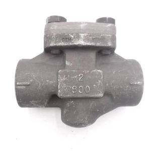 Smith 2" Female NPT SC80 Class 800 Swing Check Valve S042368780 - Picture 1 of 3