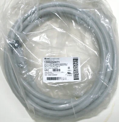 Brad Harrison Woodhead DN11A-M040 1300250071 Devicenet 4M 5P Cable Assembly PV   - Image 1 of 4