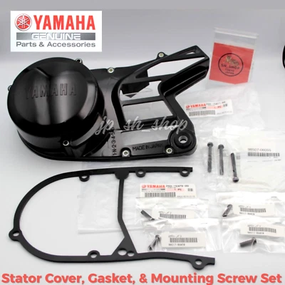 YAMAHA OEM Stator Cover 2GU-15411-00 Gasket Screw Set Fit 87-06 Banshee YFZ350 - Image 1 of 4