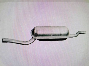MARMITTA TERMINALE POSTERIORE FIAT 127 900 71>84 NON ORIG 4265907 4277782 - Imagen 1 de 1