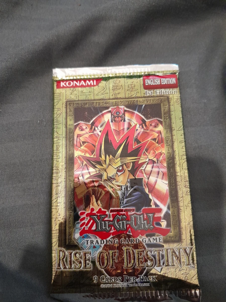 Yu-Gi-Oh! TCG Rise of Destiny Sealed Collectible Card Game Packs