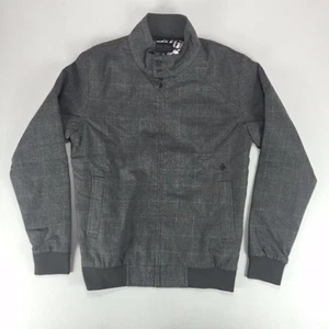Volcom Oxford gefütterte Jacke grau Größe S - Bild 1 von 4