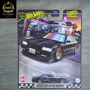 Hot Wheels PREMIUM NISSAN SKYLINE RS KDR30 R30 BOULEVARD #94 | New Real Riders - Bild 1 von 2