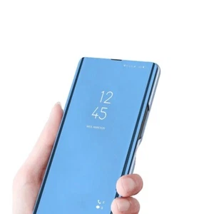 Flip Case für Samsung Galaxy J6 J5 J3 Smart View Spiegel Ständer Abdeckung - Bild 1 von 12