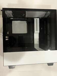NZXT CA-H510i-W1 Compact ATX Mid-Tower Gaming Case - Matte White