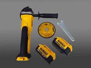 Dewalt DCG412 20V Cordless Cut-Off Tool with Two DCB204 4.0Ah Batteries - Picture 1 of 4