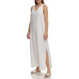 DKNY Ladies Linen Dress Size S White - Picture 1 of 4