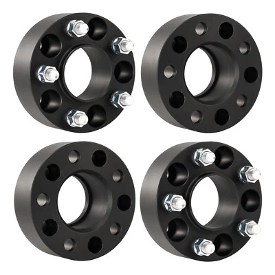 (4) 2" Hubcentric Wheel Spacers 5x115 14x1.5 Studs Fits Dodge Charger Challenger Foto 1 de 4