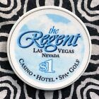 The Regent Hotel Spa Golf $ 1 Las Vegas, Nevada Gaming Poker Casino Chip QX13