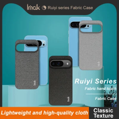 Funda protectora de tela táctil IMAK para Google Pixel 9 Pro XL de lujo con textura mate Foto 1 de 4