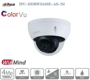 Dahua IPC-HDBW3449E-AS-NI 2.8mm 4MP Full-color Dome WizSense IP Camera IP67 PoE - Picture 1 of 6