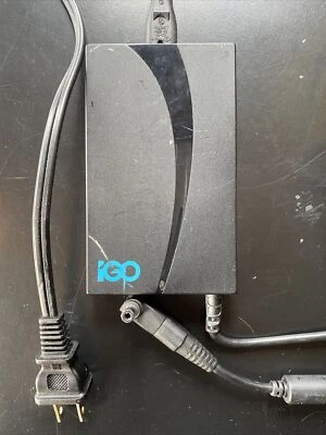 Adaptador de corriente IGO 6630096-0100 B portátil con cable 19,5 V 90 W adaptador de corriente alterna USB Foto 1 de 2