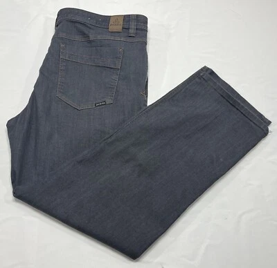 Prana Bridger Slim Fit Jeans Men's Size 40x32 Denim Black Cotton Blend Stretch - Image 1 of 4