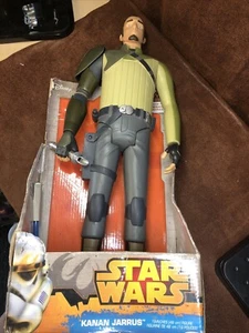 Star Wars Animated Series Kanan Jarrus 19" Figure W/lightsabre NIB - Picture 1 of 10