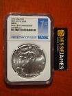 2016 $1 AMERICAN SILVER EAGLE NGC MS70 FIRST DAY OF ISSUE FDI 1ST LABEL