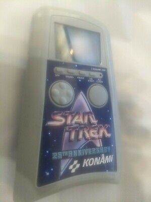 1990 Star Trek 25TH ANNIVERSARY Konami Talking Video Game Vintage works TESTED!!