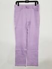 Betabrand Straight-Leg 7-Pocket Dress Pant Yoga Pants Sz Med - Purple