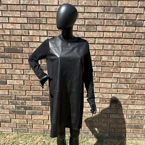 Vince Damen Kleid Größe Large Lammleder Merinowolle Pullover einfarbig schwarz Mängel - Bild 1 von 12