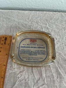 East Detroit Michigan Eastland MOBIL Svc ASHTRAY 17395 Eight Mile Road @ Kelly  - Picture 1 of 5