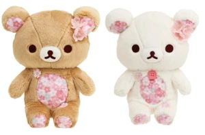 Juguete de peluche San-x Rilakkuma Store serie Sakura Atsumete oso Korilakkuma Japón FS - Imagen 1 de 6