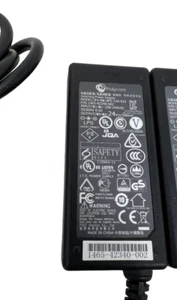 GENUINE POLYCOM POWER SUPPLY SPS-12-015-240 24V 0.5A DC ADAPTER 1465-42340-001 - Picture 1 of 2