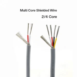 Mehradriges geschirmtes Draht Signalkabel 2/4-adrig 22/24/28 AWG - UL2547 - Bild 1 von 6