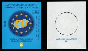 HUNGARY-2004. Commemorative Sheet - EU Accession / Souvenir Version - Picture 1 of 1