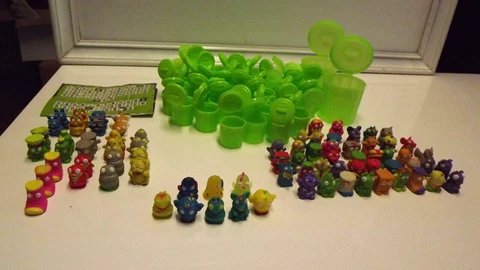 The Trash Pack: Series 1 - Lot of 89 Trashies & 42 Bins (Moose) Cover