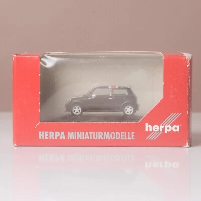Herpa, 1/87, Black Mini Cooper S, Gross Britannien, Great Britain,  Union Jack - Image 1 of 4